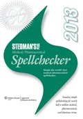 Cover: Stedman's Plus Version Medical/Pharmaceutical Spellchecker (standard) 2013 - Lippincott Williams and Wilkins