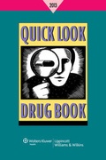 Cover: Quick Look Drug Book 2013 - Lippincott Williams and Wilkins
