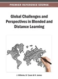 Cover: Global Challenges and Perspectives in Blended and Distance Learning - Idea Group,U.S.