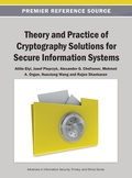 Cover: Theory and Practice of Cryptography Solutions for Secure Information Systems - Idea Group,U.S.