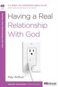 Enlarge image Cover: Having a Real Relationship with God - WaterBrook