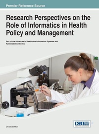 Enlarge image Cover: Research Perspectives on the Role of Informatics in Health Policy and Management - Idea Group,U.S.