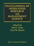 Cover: Encyclopedia of Operations Research and Management Science - Springer
