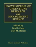 Cover: Encyclopedia of Operations Research and Management Science - Kluwer Academic Publishers