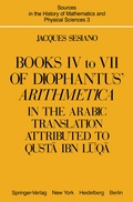 Cover: Books IV to VII of Diophantus' Arithmetica - Springer
