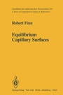 Cover: Equilibrium Capillary Surfaces - Springer