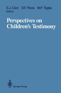 Cover: Perspectives on Children's Testimony - Springer