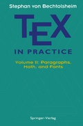 Cover: TEX in Practice - Springer