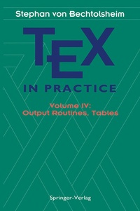 Enlarge image Cover: TEX in Practice - Springer