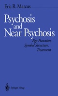Cover: Psychosis and Near Psychosis - Springer