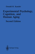 Bild: Experimental Psychology, Cognition, and Human Aging - Springer