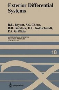 Enlarge image Cover: Exterior Differential Systems - Springer