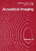 Cover: Acoustical Imaging - Springer