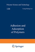 Cover: Adhesion and Adsorption of Polymers - Springer