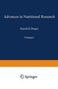Enlarge image Cover: Advances in Nutritional Research - Springer