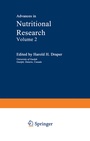 Cover: Advances in Nutritional Research - Springer