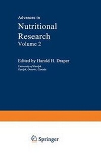 Enlarge image Cover: Advances in Nutritional Research - Springer