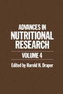 Cover: Advances in Nutritional Research - Springer