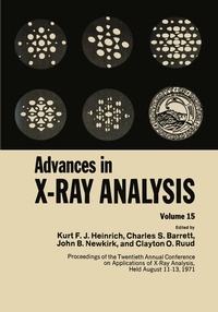 Enlarge image Cover: Advances in X-Ray Analysis - Springer