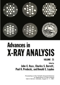 Enlarge image Cover: Advances in X-Ray Analysis - Springer