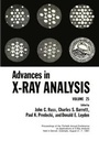 Cover: Advances in X-Ray Analysis: Volume 25 - Kluwer Academic/Plenum Publishers