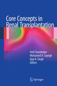 Enlarge image Cover: Core Concepts in Renal Transplantation - Springer