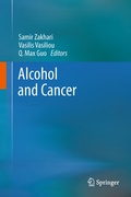 Cover: Alcohol and Cancer - Springer