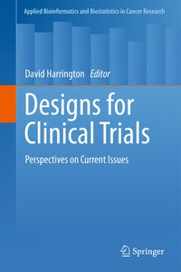 Enlarge image Cover: Designs for Clinical Trials - Springer