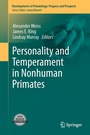 Cover: Personality and Temperament in Nonhuman Primates - Springer