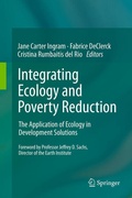 Bild: Integrating Ecology and Poverty Reduction - Springer