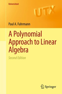 Abbildung von: A Polynomial Approach to Linear Algebra - Springer