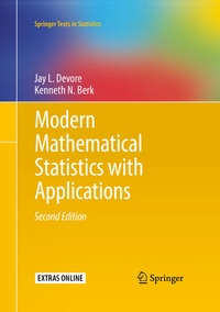 Enlarge image Cover: Modern Mathematical Statistics with Applications - Springer