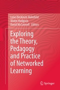 Abbildung von: Exploring the Theory, Pedagogy and Practice of Networked Learning - Springer