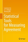 Cover: Statistical Tools for Measuring Agreement - Springer