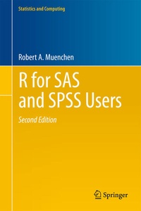 Enlarge image Cover: R for SAS and SPSS Users - Springer