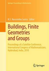 Abbildung von: Buildings, Finite Geometries and Groups - Springer