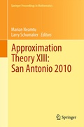 Cover: Approximation Theory XIII: San Antonio 2010 - Springer