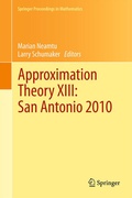 Cover: Approximation Theory XIII: San Antonio 2010 - Springer