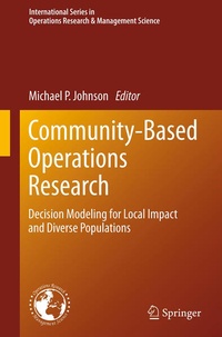 Enlarge image Cover: Community-Based Operations Research - Springer