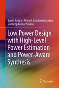 Cover: Low Power Design with High-Level Power Estimation and Power-Aware Synthesis - Springer