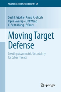 Enlarge image Cover: Moving Target Defense - Springer