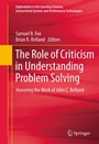 Cover: The Role of Criticism in Understanding Problem Solving - Springer