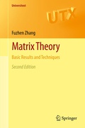 Cover: Matrix Theory - Springer