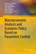 Cover: Macroeconomic Analysis and Economic Policy Based on Parametric Control - Springer