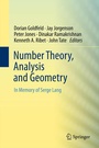 Cover: Number Theory, Analysis and Geometry - Springer