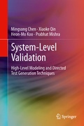 Cover: System-Level Validation - Springer