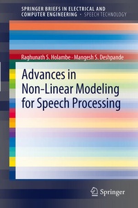 Enlarge image Cover: Advances in Non-Linear Modeling for Speech Processing - Springer