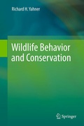 Cover: Wildlife Behavior and Conservation - Springer