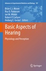 Cover: Basic Aspects of Hearing - Springer