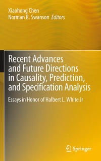 Enlarge image Cover: Recent Advances and Future Directions in Causality, Prediction, and Specification Analysis - Springer